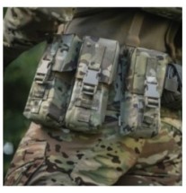 Puzdro na 2 zásobníky M-Tac Closure Fastex Mag 2 - multicam
