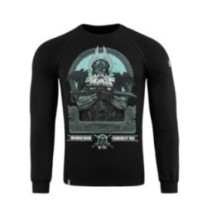 Mikina M-Tac Odin Mystery Raglan - čierna, S