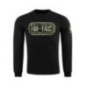 Mikina M-Tac Logo Raglan - čierna, L Mikina M-Tac Logo Raglan - čierna, L