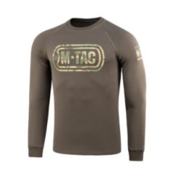 Mikina M-Tac Logo Raglan - olivová, XL