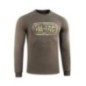 Mikina M-Tac Logo Raglan - olivová, XL
