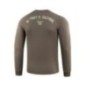 Mikina M-Tac Logo Raglan - olivová, XL
