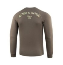 Mikina M-Tac Logo Raglan - olivová, XL