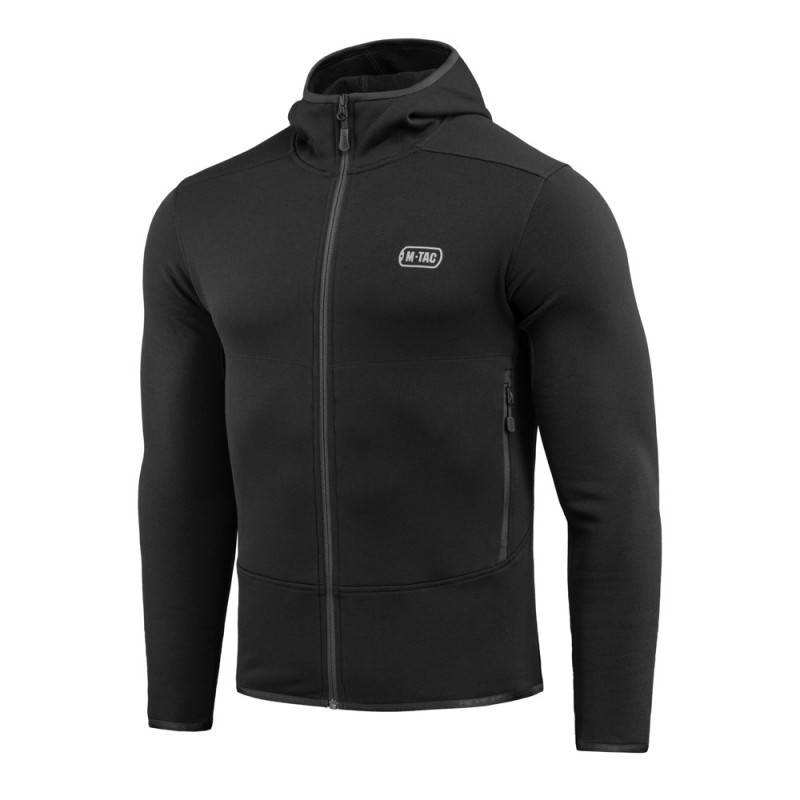 Mikina fleecová M-Tac Fleece Sweatshirt Shadow Polartec - čierna, XS Mikina fleecová M-Tac Fleece Sweatshirt Shadow Polartec - čierna, XS