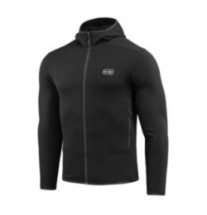 Mikina fleecová M-Tac Fleece Sweatshirt Shadow Polartec - čierna, XS