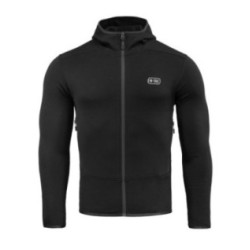 Mikina fleecová M-Tac Fleece Sweatshirt Shadow Polartec - čierna, XS