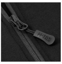 Mikina fleecová M-Tac Fleece Sweatshirt Shadow Polartec - čierna, XS