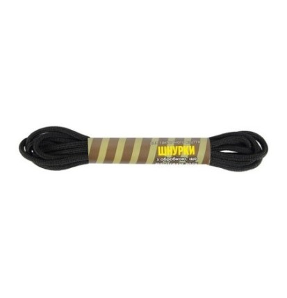 Šnúrky do topánok M-Tac Laces Water-Repellent - čierne, 135