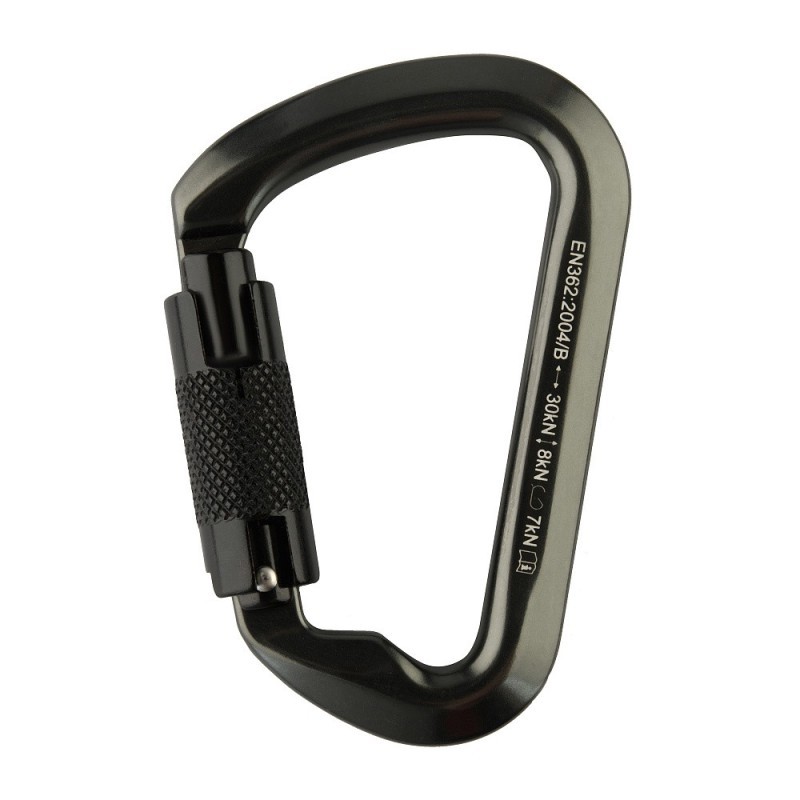 Karabína M-Tac Key-Lock - čierna Karabína M-Tac Key-Lock - čierna