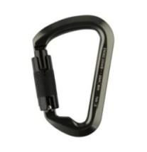 Karabína M-Tac Key-Lock - čierna