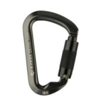 Karabína M-Tac Key-Lock - čierna