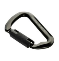 Karabína M-Tac Key-Lock - čierna