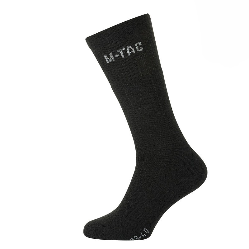 Ponožky zimné M-Tac Winter Wool - čierne, 44-46