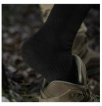 Ponožky zimné M-Tac Winter Wool - čierne, 44-46