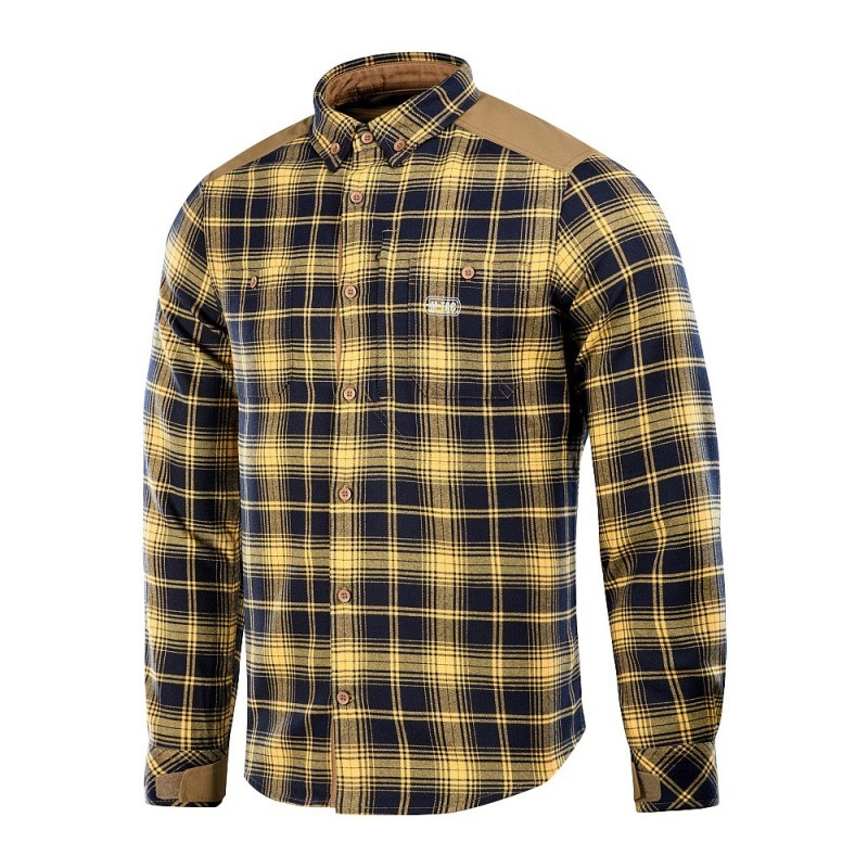 Košeľa M-Tac Redneck - žltá-navy, XL Košeľa M-Tac Redneck - žltá-navy, XL