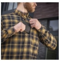 Košeľa M-Tac Redneck - žltá-navy, XL
