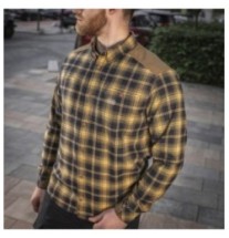 Košeľa M-Tac Redneck - žltá-navy, XL
