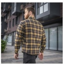 Košeľa M-Tac Redneck - žltá-navy, XL