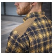 Košeľa M-Tac Redneck - žltá-navy, XL