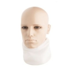Nákrčník M-Tac Fleece Neck Gaiter 1/2 Drawstring 270 - biely, S/M