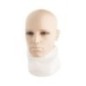 Nákrčník M-Tac Fleece Neck Gaiter 1/2 Drawstring 270 - biely, S/M