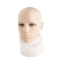 Nákrčník M-Tac Fleece Neck Gaiter 1/2 Drawstring 270 - biely, S/M
