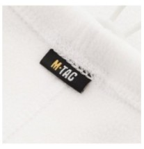Nákrčník M-Tac Fleece Neck Gaiter 1/2 Drawstring 270 - biely, S/M