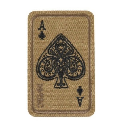 Nášivka M-Tac Ace Of Spades Embroidery - coyote