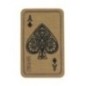 Nášivka M-Tac Ace Of Spades Embroidery - coyote