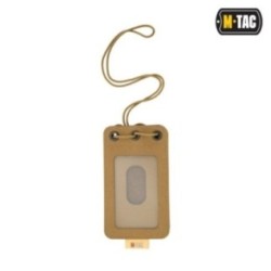 Vrecko na preukaz M-Tac Hanging ID Card Case - coyote