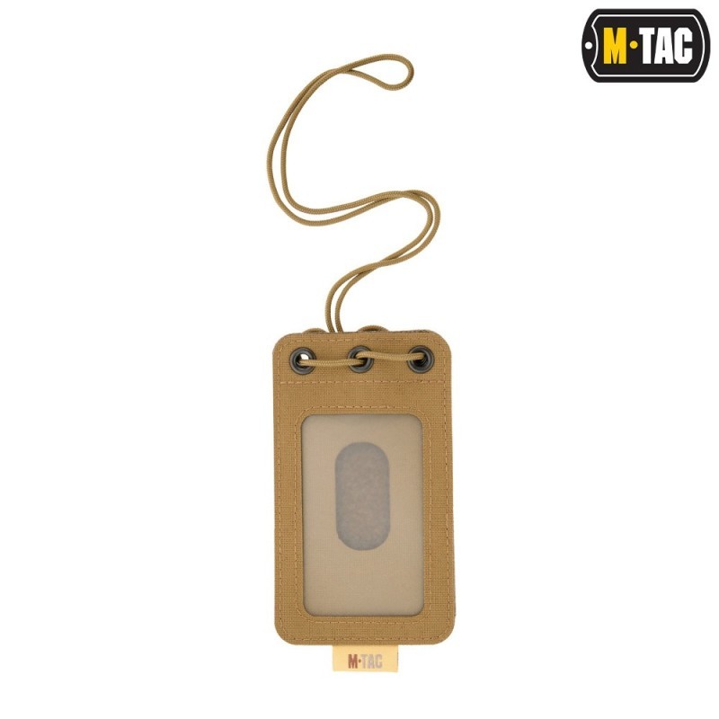Vrecko na preukaz M-Tac Hanging ID Card Case - coyote Vrecko na preukaz M-Tac Hanging ID Card Case - coyote