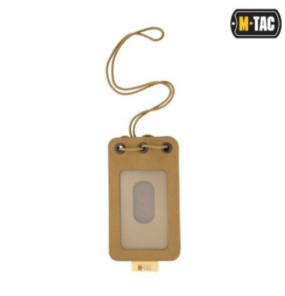 Vrecko na preukaz M-Tac Hanging ID Card Case - coyote