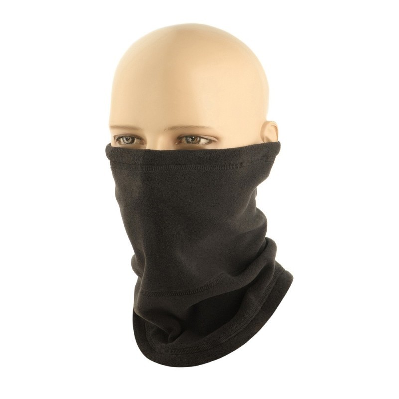 Nákrčník M-Tac Anatomic Tube Drawstring Polartec - čierny, S/M