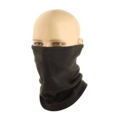 Nákrčník M-Tac Anatomic Tube Drawstring Polartec - čierny, S/M