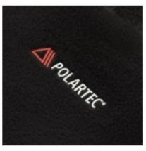 Nákrčník M-Tac Anatomic Tube Drawstring Polartec - čierny, S/M