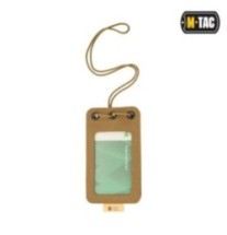 Vrecko na preukaz M-Tac Hanging ID Card Case - coyote