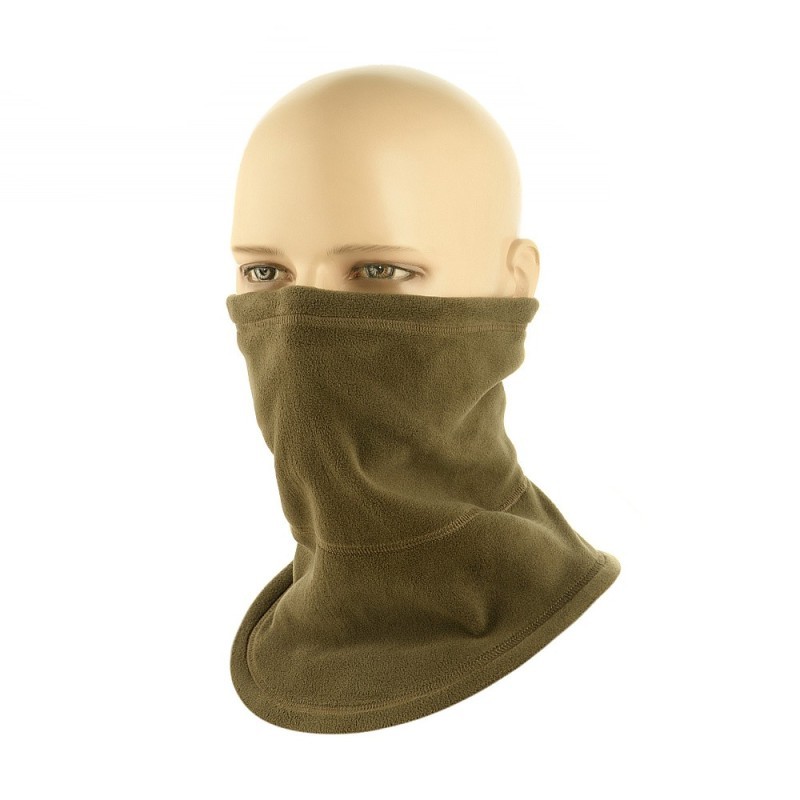 Nákrčník M-Tac Anatomic Tube Drawstring Polartec - tmavo olivový, S/M