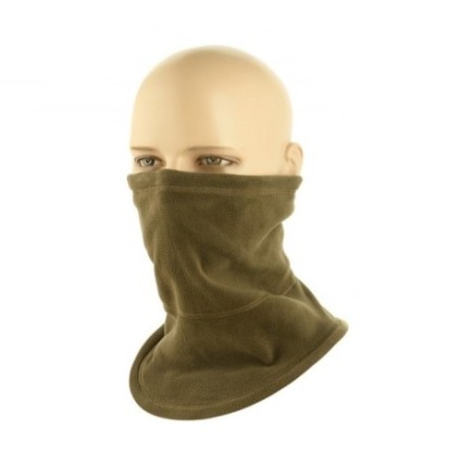 Nákrčník M-Tac Anatomic Tube Drawstring Polartec - tmavo olivový, S/M