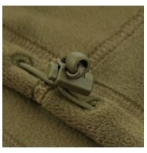 Nákrčník M-Tac Anatomic Tube Drawstring Polartec - tmavo olivový, S/M