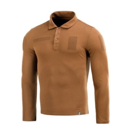 Taktická polokošeľa M-Tac Long Polo 65/35 - coyote, XL