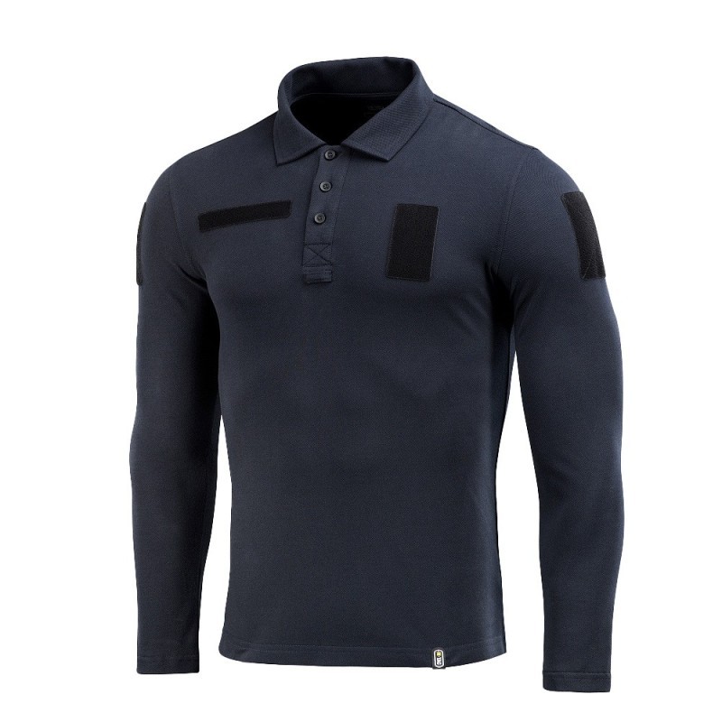 Taktická polokošeľa M-Tac Long Polo 65/35 - navy, 3XL