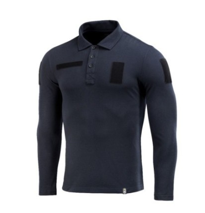 Taktická polokošeľa M-Tac Long Polo 65/35 - navy, 3XL