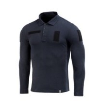 Taktická polokošeľa M-Tac Long Polo 65/35 - navy, 3XL