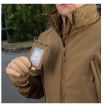 Vrecko na preukaz M-Tac Hanging ID Card Case - coyote