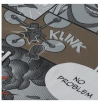 Tričko M-Tac Comics Drone Girl - tmavě olivové, XS