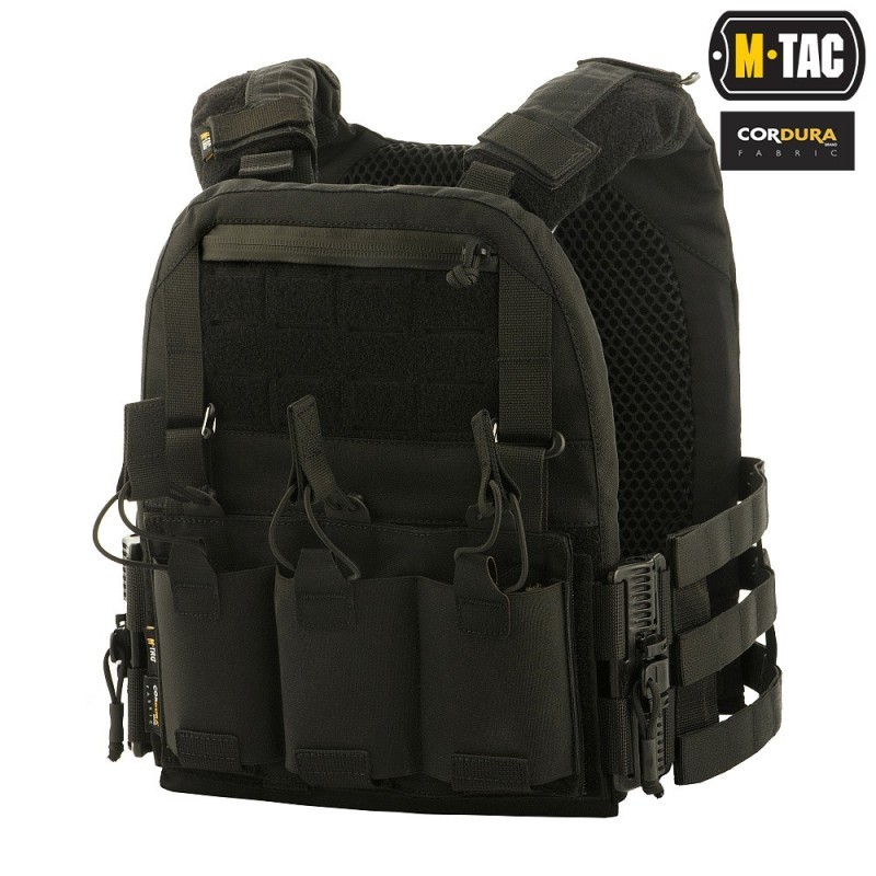 Nosič plátov M-Tac Plate Cuirass QRS - čierny Nosič plátov M-Tac Plate Cuirass QRS - čierny