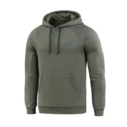 Mikina s kapucňou M-Tac Hoodie Cotton Raglan - olivová, L