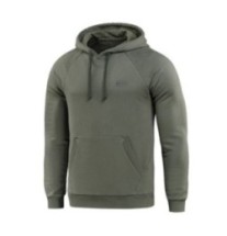 Mikina s kapucňou M-Tac Hoodie Cotton Raglan - olivová, L