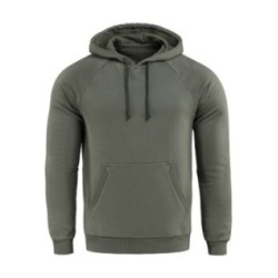 Mikina s kapucňou M-Tac Hoodie Cotton Raglan - olivová, L