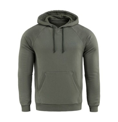 Mikina s kapucňou M-Tac Hoodie Cotton Raglan - olivová, L